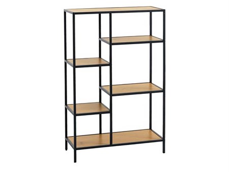 Hylla JUPITER, låg, 700x300x1090mm, sv/ek